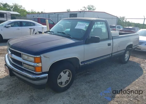 1996 Chevrolet Gmt-400 C1500 из США, поврежденный, VIN 1GCEC14M7TZ184367